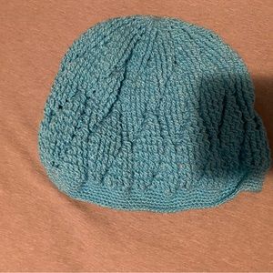 Hand knit beenie
